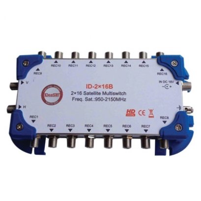 อุปกรณ์ตัดต่อรุ่น ID-2x16 ยี่ห้อ IDEASAT
