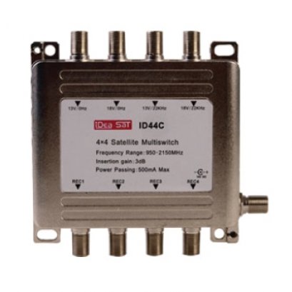 อุปกรณ์ตัดต่อรุ่น ID 4X4 C ยี่ห้อ IDEASAT