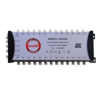 อุปกรณ์ตัดต่อรุ่น ID 5X24 B ยี่ห้อ IDEASAT