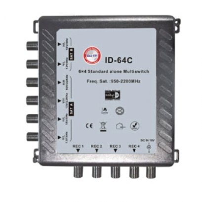 อุปกรณ์ตัดต่อรุ่น ID 6X4 C ยี่ห้อ IDEASAT