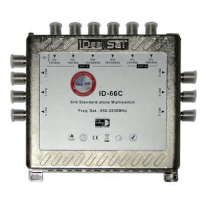 อุปกรณ์ตัดต่อรุ่น ID 6X6 C ยี่ห้อ IDEASAT