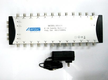 อุปกรณ์ตัดต่อรุ่น INF 4x24 ยี่ห้อ INFOSAT