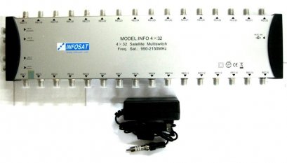 อุปกรณ์ตัดต่อรุ่น INF 4x32 ยี่ห้อ INFOSAT