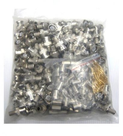 Connector BNC แบบบีบ ยี่ห้อ LEOTECH (dBy)