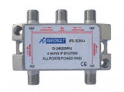 Splitter All Pass 4 Way ยี่ห้อ INFOSAT
