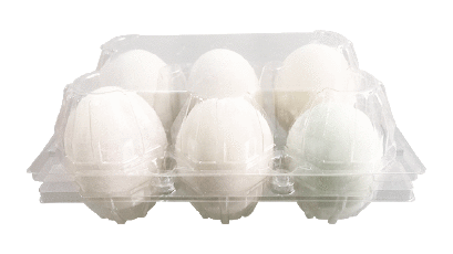 ถาดไข่ 6 ฟอง