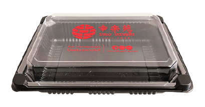 สกรีนโลโก้กล่องอาหาร 1 ช่อง