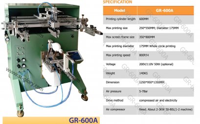 เครื่องสกรีนแก้วกาแฟ