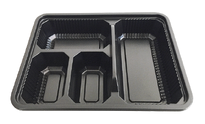 กล่องอาหารใหญ่ 4 หลุม