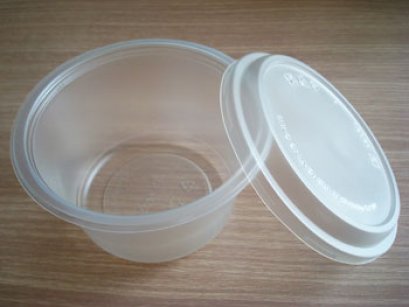 กล่องรูปทรงกลมลึก PP