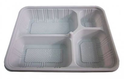 กล่องอาหารใหญ่ 4 หลุม