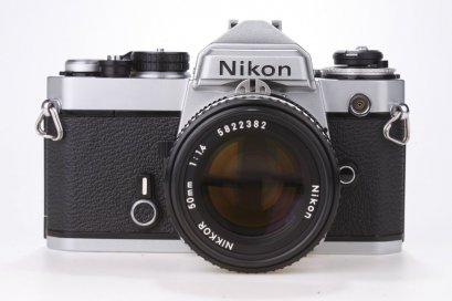 กล้องฟิล์ม NIKON  FE SILVER  กล้องฟิล์ม ตระกูลดังที่ฟังก์ชั่นครบครัน