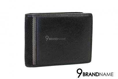 Coach Wallet​ Short​ Calf Black &amp;​Gray​