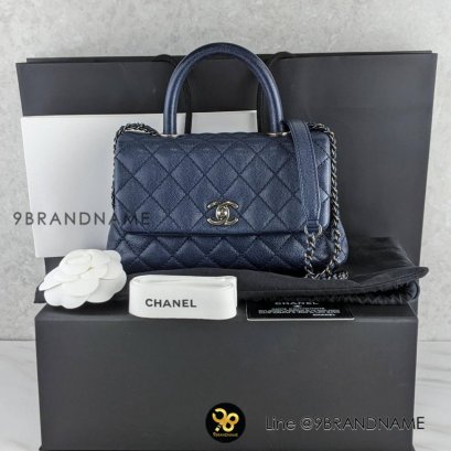 U​S​E​D C​H​A​N​E​L​ Coco Caviar​ Navy RHW​