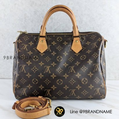 U​S​E​D LOUIS​V​U​IT​T​O​N Speedy​ Bandouliere​ Canvas​ Monogram