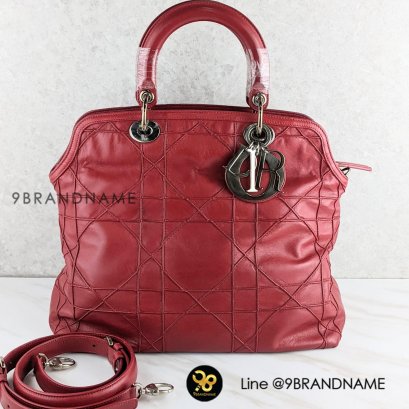 Dior Granville Tote Red