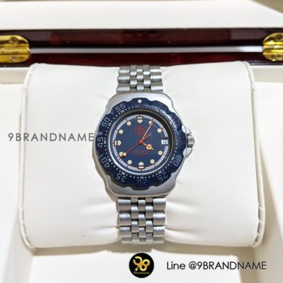 T​AG⌚Heuer F1 navy/red bezel