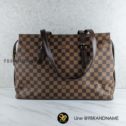 LIK​E​ N​E​W LOUIS​ V​U​IT​T​O​N  Chelsea Shoulder Tote Bag N51119 Damier​ Canvas​