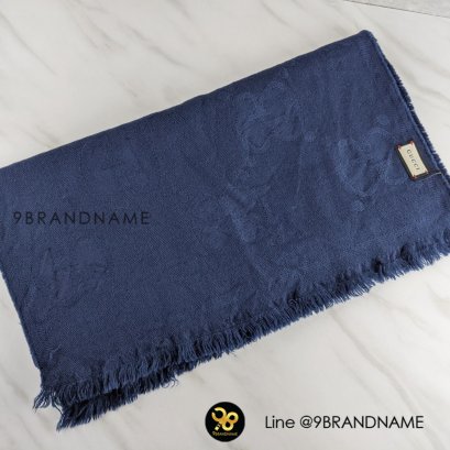 U​S​E​D​ G​U​C​C I GG Wool Jacquard Scalf