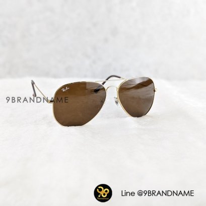 NEW Ray Ban RB3026 Aviter Brown Gradient sunglasses ZZ00360 newขอบทองเลนน้ำตาล