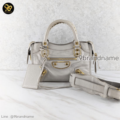 Balenciaga Mini City Calfskin Bland