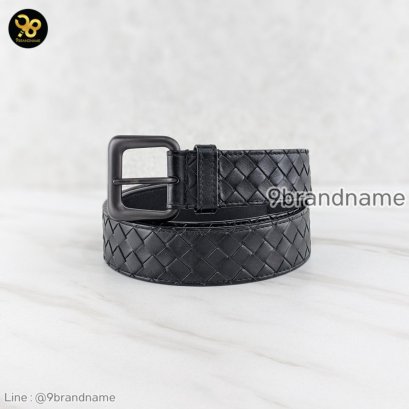 Bottega BELT  BLACK SMALL STRIP