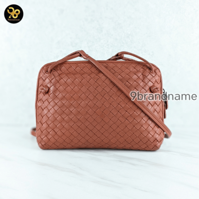 Bottega Nodini Bag Lamb ส้ม แบรนด์เนมมือสอง