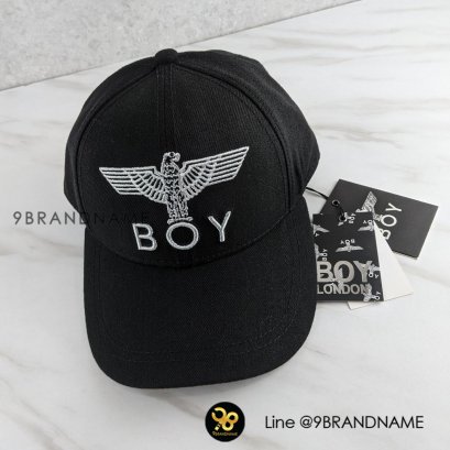 NEW หมวก BOY LONDON CAP / ปักด้ายเงิน