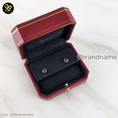 Cartier Love White gold earrrings