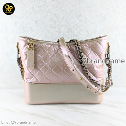 Chanel Gabrielle mesdium Hobo Bag Light Pink  แบรนด์เนมมือสอง