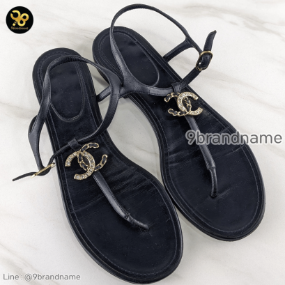 Chanel Interlocking CC Leat Women's Lamb