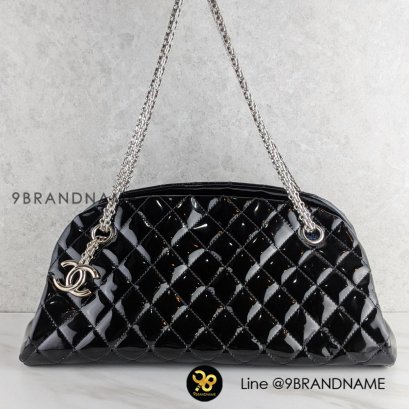 Chanel Patent Quilted Medium Mademoiselle