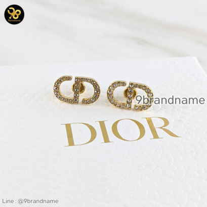 Christian Dior Petit CD Stud Earring