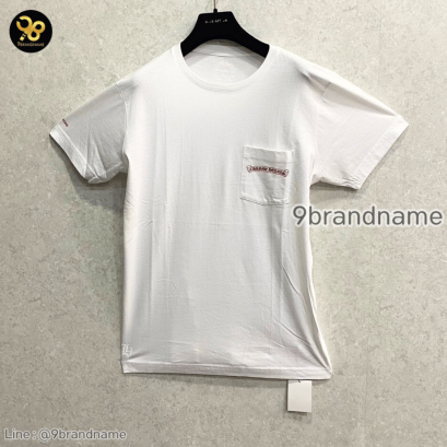 Chrome hearts Red Scroll Pocket T-Shirt