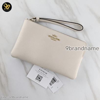 Coach Large Corner Zip Wristlet