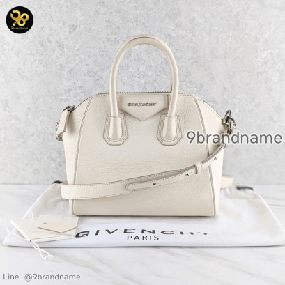 Givanchy Antigona Bag Off White SHW  แบรนด์เนมมือสอง