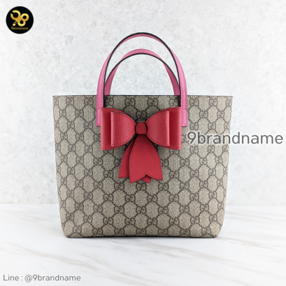 Gucci Kids Tote Bow