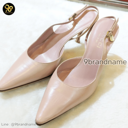 Gucci Shoes Cruise ST.21 Pink Slingback Heels Pumps