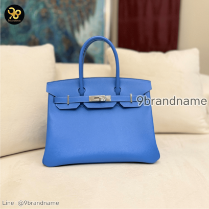 Hermes Berkin 30 Epsom Blue Paradise