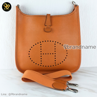 Hermes Everlye I PM Epsom ส้ม SHW  แบรนด์เนมมือสอง 