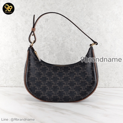 Likenew Celine Ava Medium Triomphe Canvas