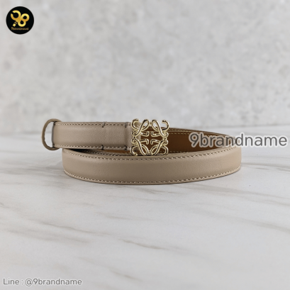 Loewe Belts Women's Beige Calf