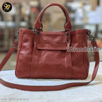 Long Champ 3D leather handbag