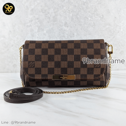 Louis Vuitton Favorite Pm Damier Canvas แบรนด์เนมมือสอง