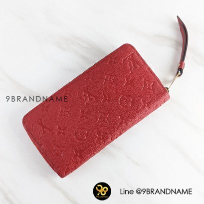 Louis Vuitton Monogram Empreinte Zippy Wallet