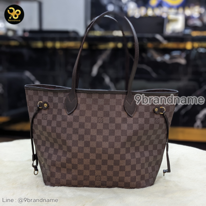 Louis Vuitton Neverfull Damier Ebene MM แบรนด์เนมมือสอง