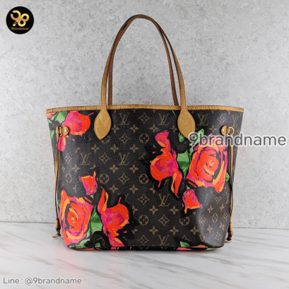 Louis Vuitton Neverfull MM Rose M48613 Canvas