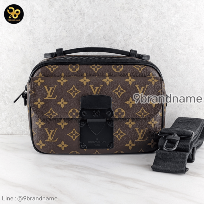 Louis Vuitton S Lock Messenger Monogram Taurillon