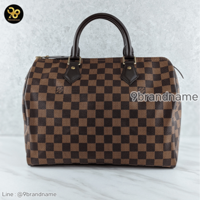 Louis Vuitton Speedy 30  Damier Canvas แบรนด์เนมมือสอง