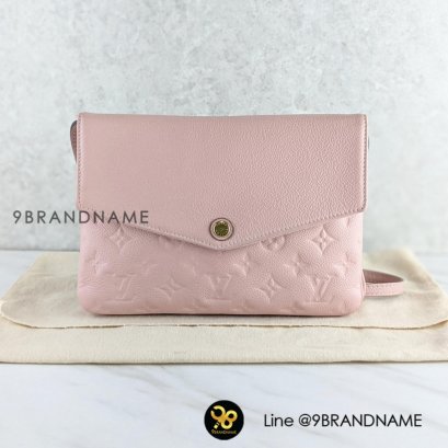 Louis Vuitton Twice monogram empreinte rose